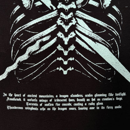 KRUZADAR® | DRAGONBONE TEE (BLACK)