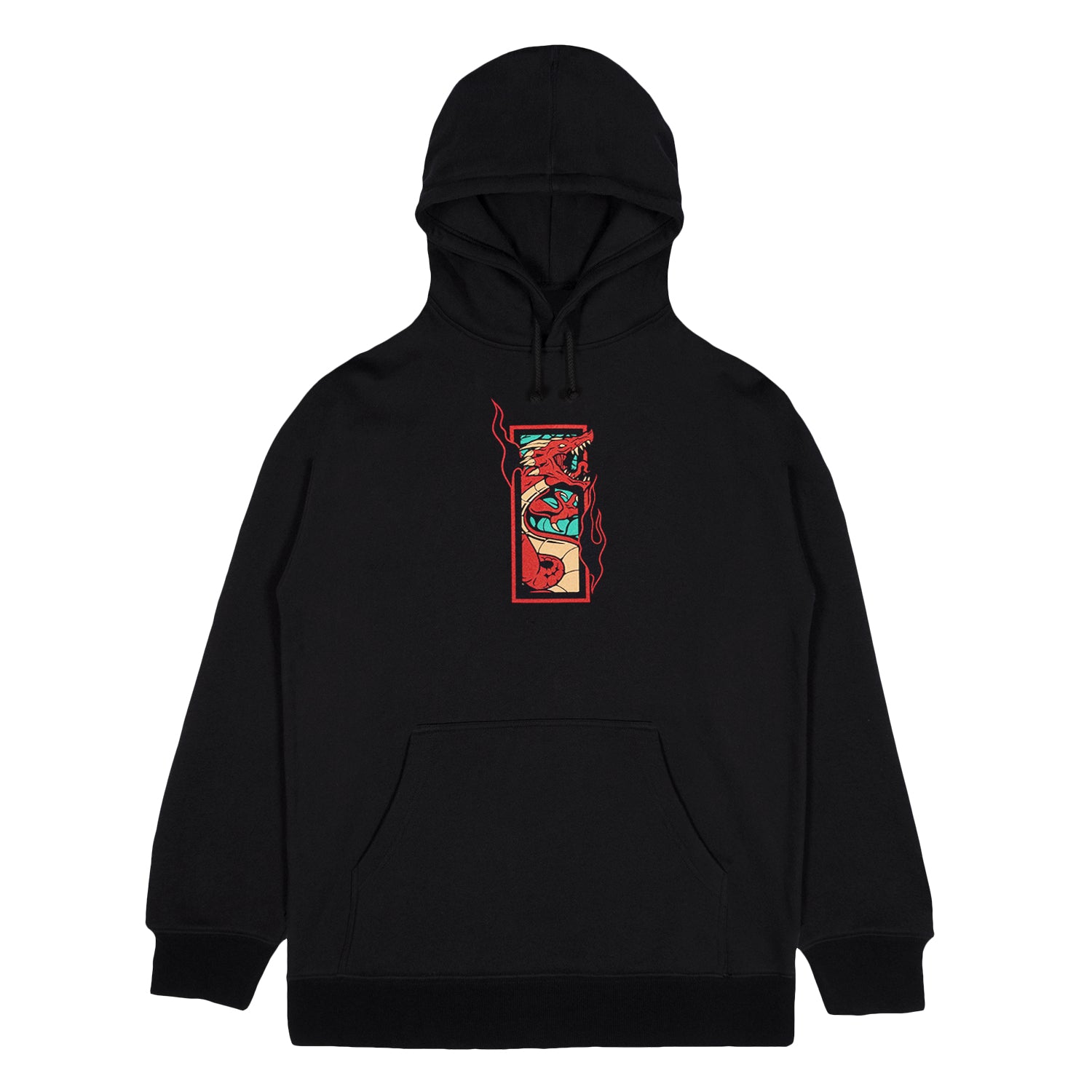 KRUZADAR® | MAJESTIC DRAGON HOODIE (BLACK)