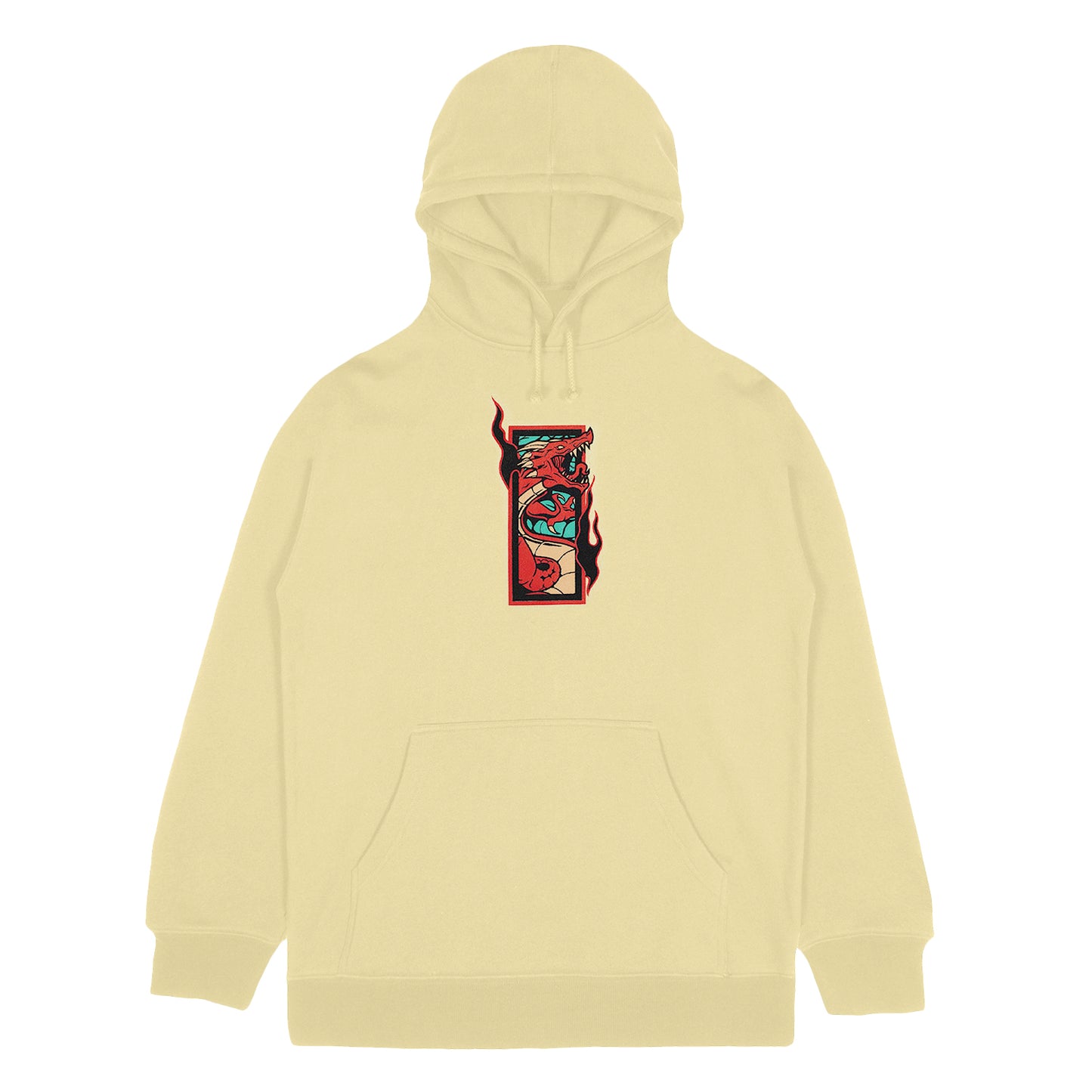 KRUZADAR® | MAJESTIC DRAGON HOODIE (PINA COLADA)