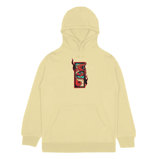 KRUZADAR® | MAJESTIC DRAGON HOODIE (PINA COLADA)