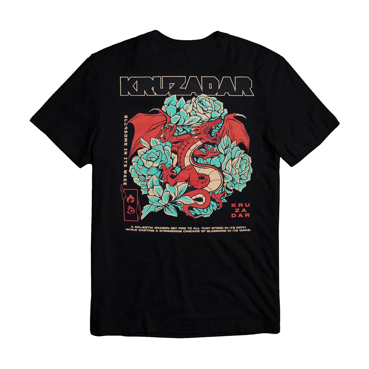 KRUZADAR® | MAJESTIC DRAGON TEE (BLACK)