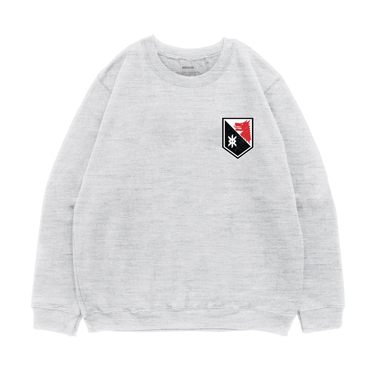 KRUZADAR® | PROTECTOR CREWNECK (H. GREY)
