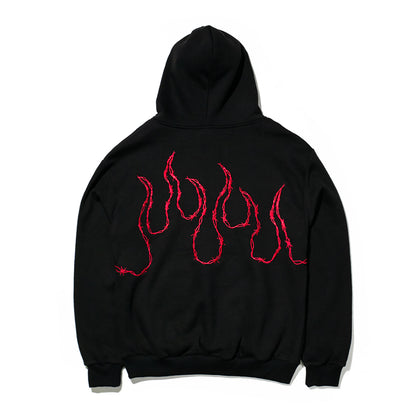 KRUZADAR® | BARBED WIRE HOODIE (BLACK)