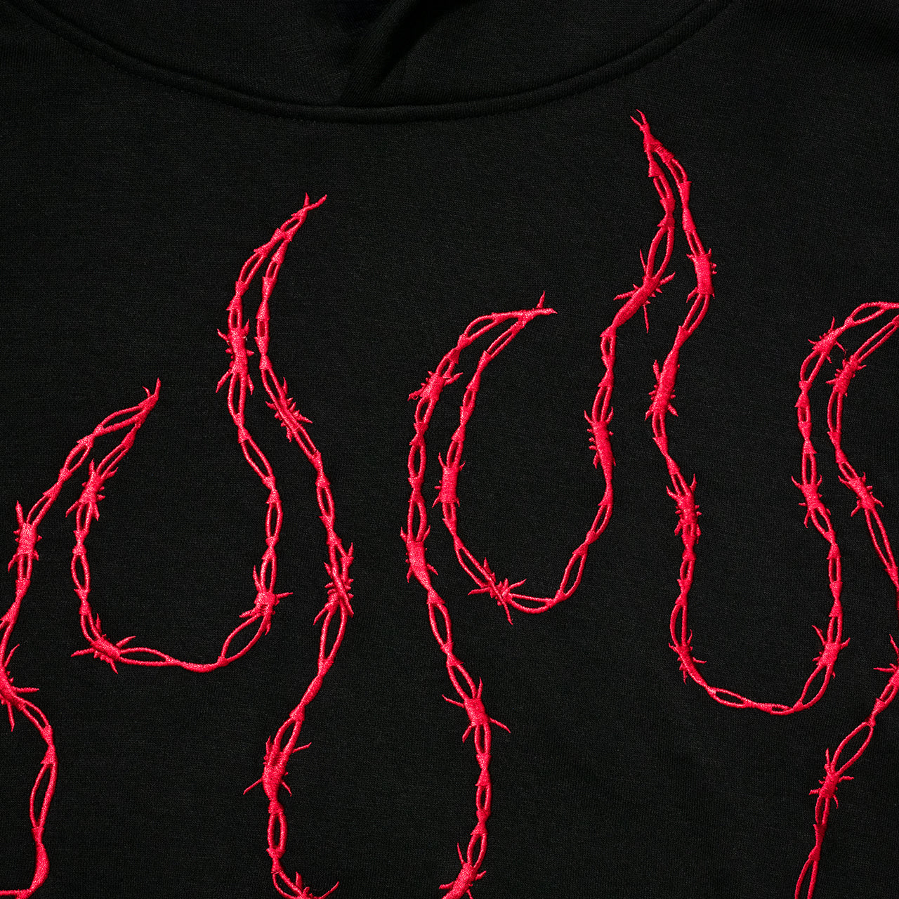 KRUZADAR® | BARBED WIRE HOODIE (BLACK)