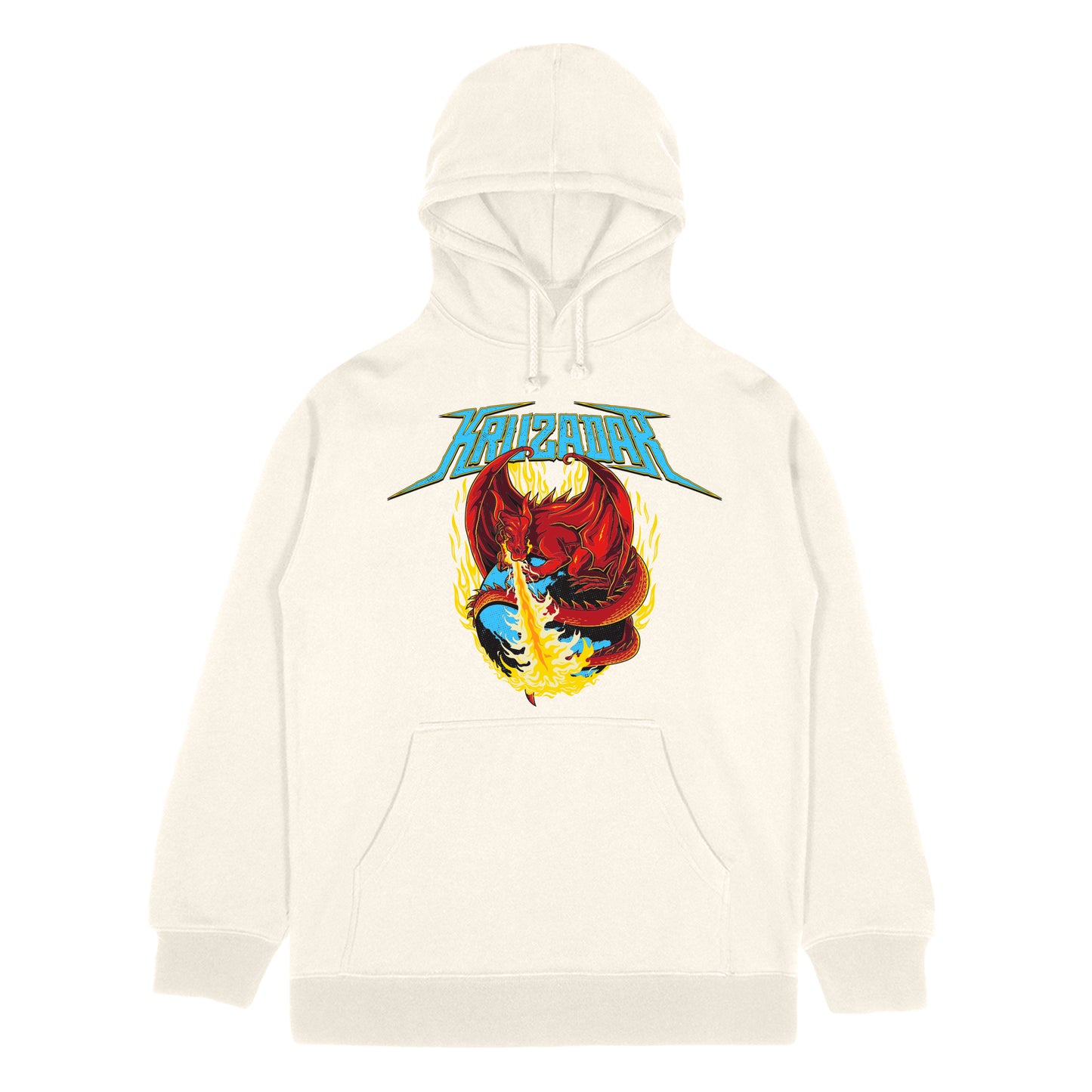 KRUZADAR® | BAND HOODIE (BONE)