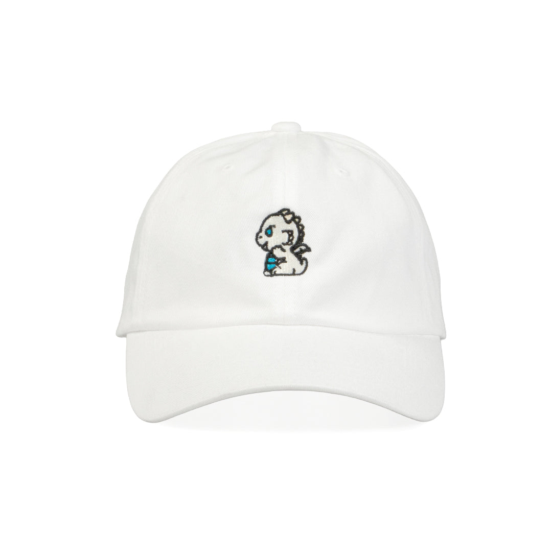 KRUZADAR® | KAIJU FRED DAD HAT (WHITE)