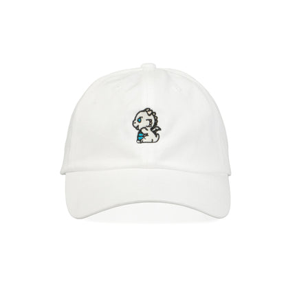 KRUZADAR® | KAIJU FRED DAD HAT (WHITE)