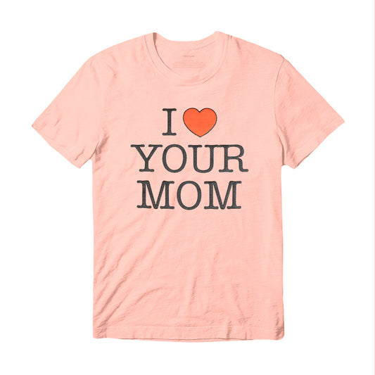 KRUZADAR® | I LOVE YOUR MOM TEE (SALMON)