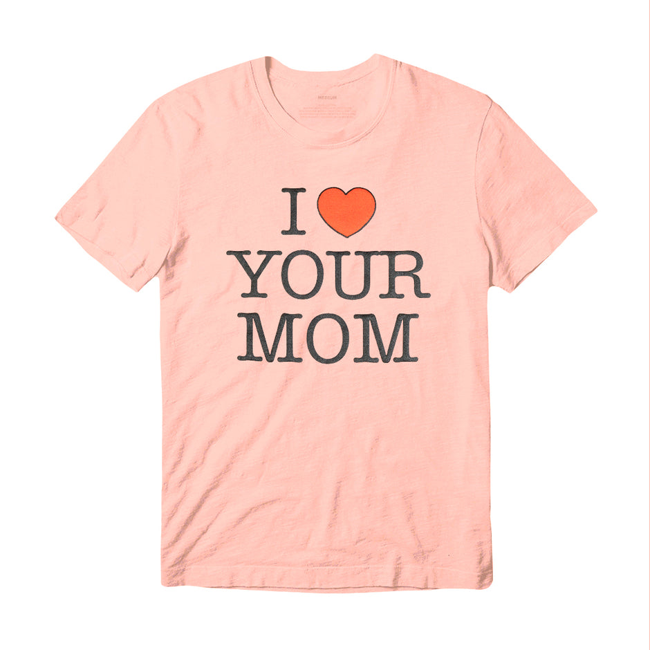 KRUZADAR® | I LOVE YOUR MOM TEE (SALMON)