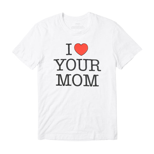 KRUZADAR® | I LOVE YOUR MOM TEE (WHITE)