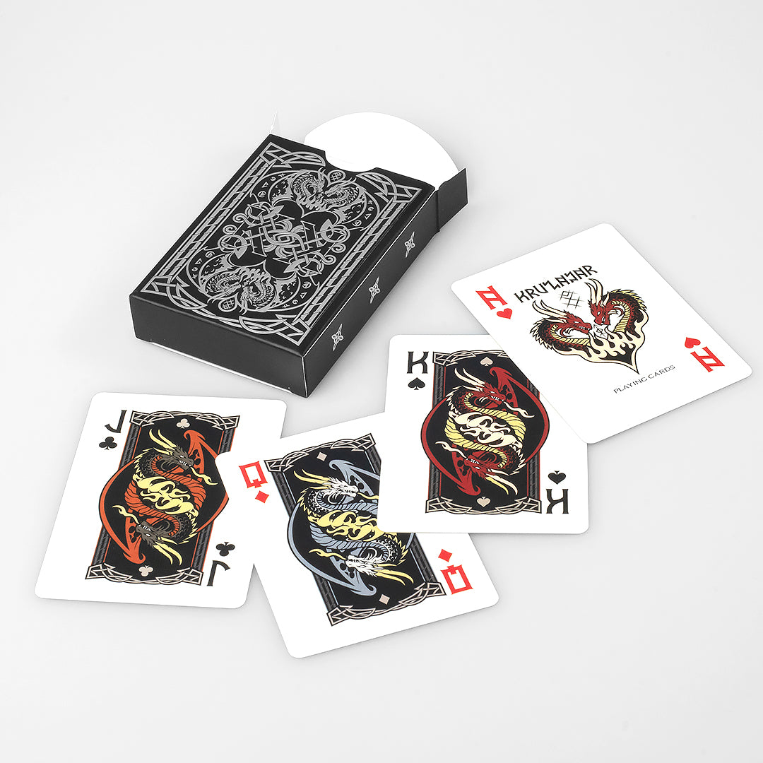 KRUZADAR® | DRAGON  HEART HOODIE + CARD DECK BUNDLE (LIMITED EDITION)