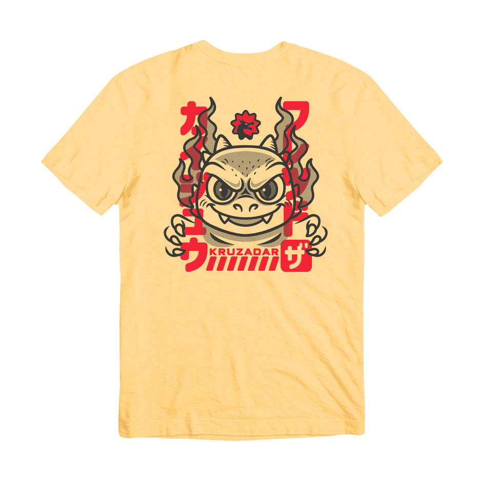 KRUZADAR® | KAIJU FRED TEE (VINTAGE AMBER)