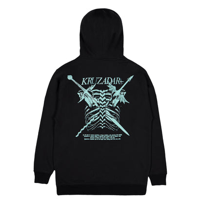 KRUZADAR® | DRAGONBONE HOODIE (BLACK)