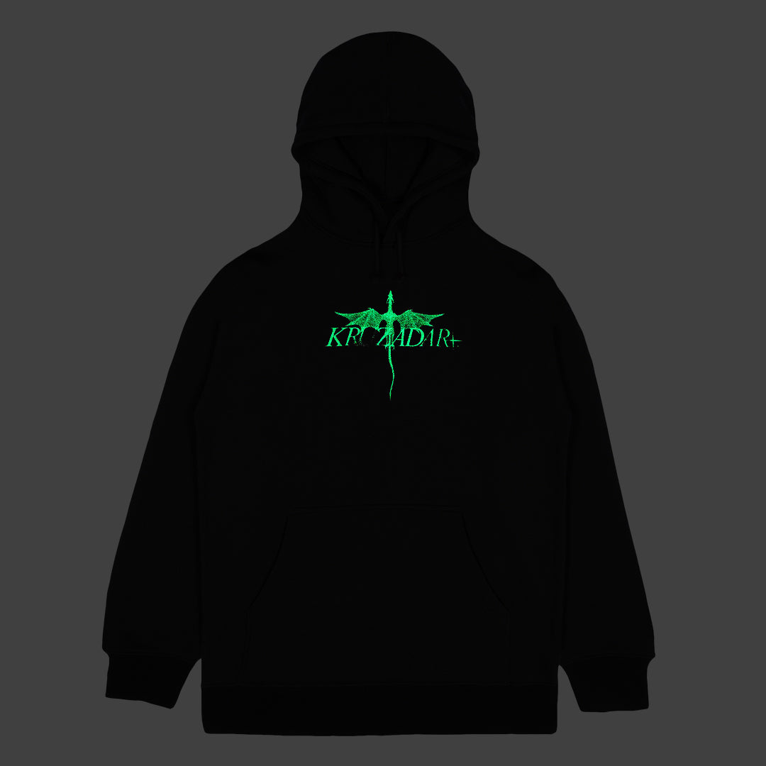 KRUZADAR® | DRAGONBONE HOODIE (BLACK)
