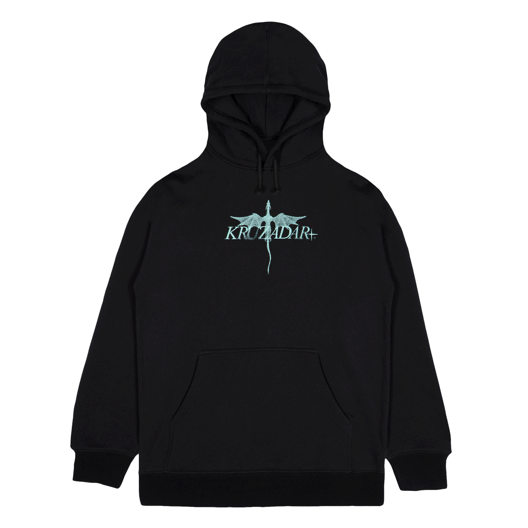 KRUZADAR® | DRAGONBONE HOODIE (BLACK)
