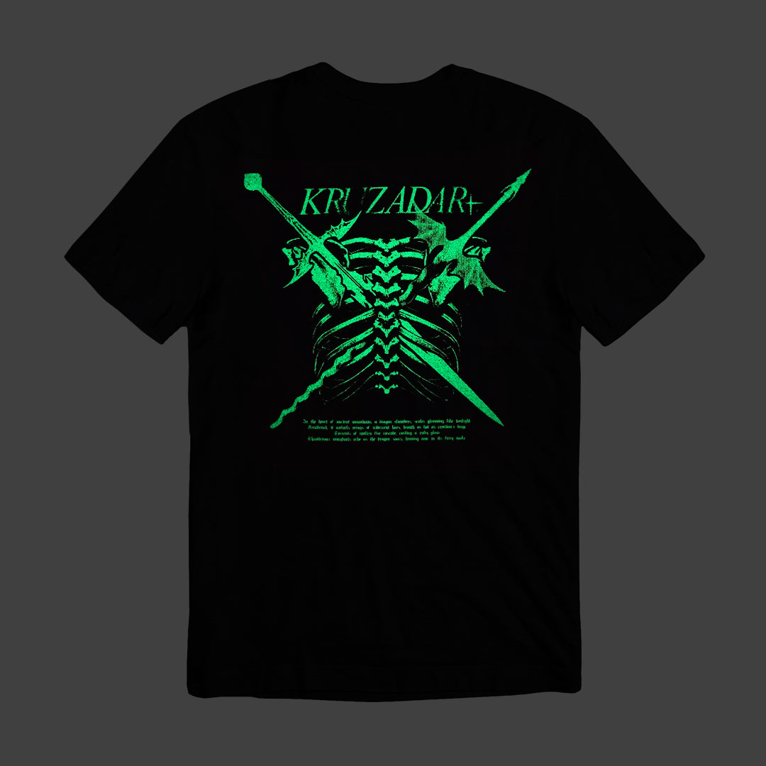 KRUZADAR® | DRAGONBONE TEE (BLACK) – Kruzadar