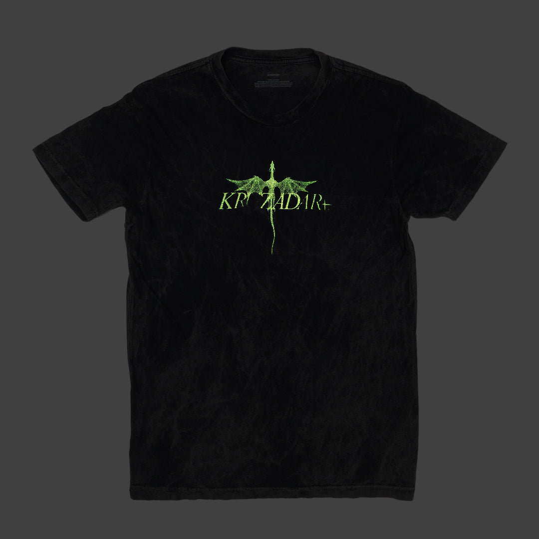 KRUZADAR® | DRAGONBONE TEE (MINERAL WASH)