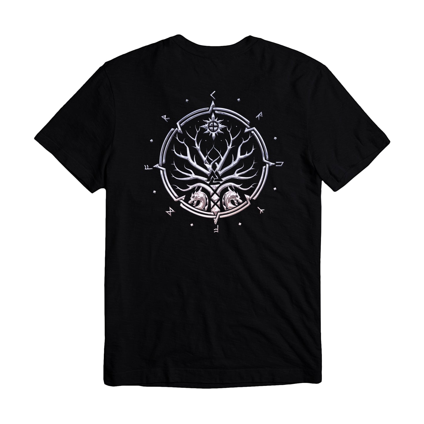 KRUZADAR® | CHROME SEAL TEE (BLACK)