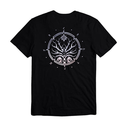 KRUZADAR® | CHROME SEAL TEE (BLACK)