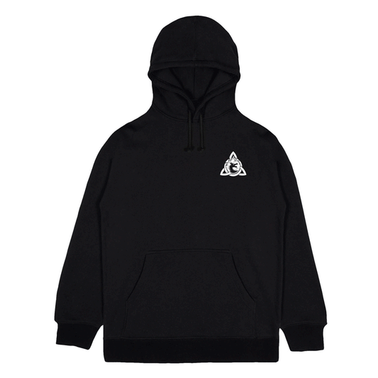 KRUZADAR® | RUNIC GLOW IN THE DARK HOODIE (BLACK)