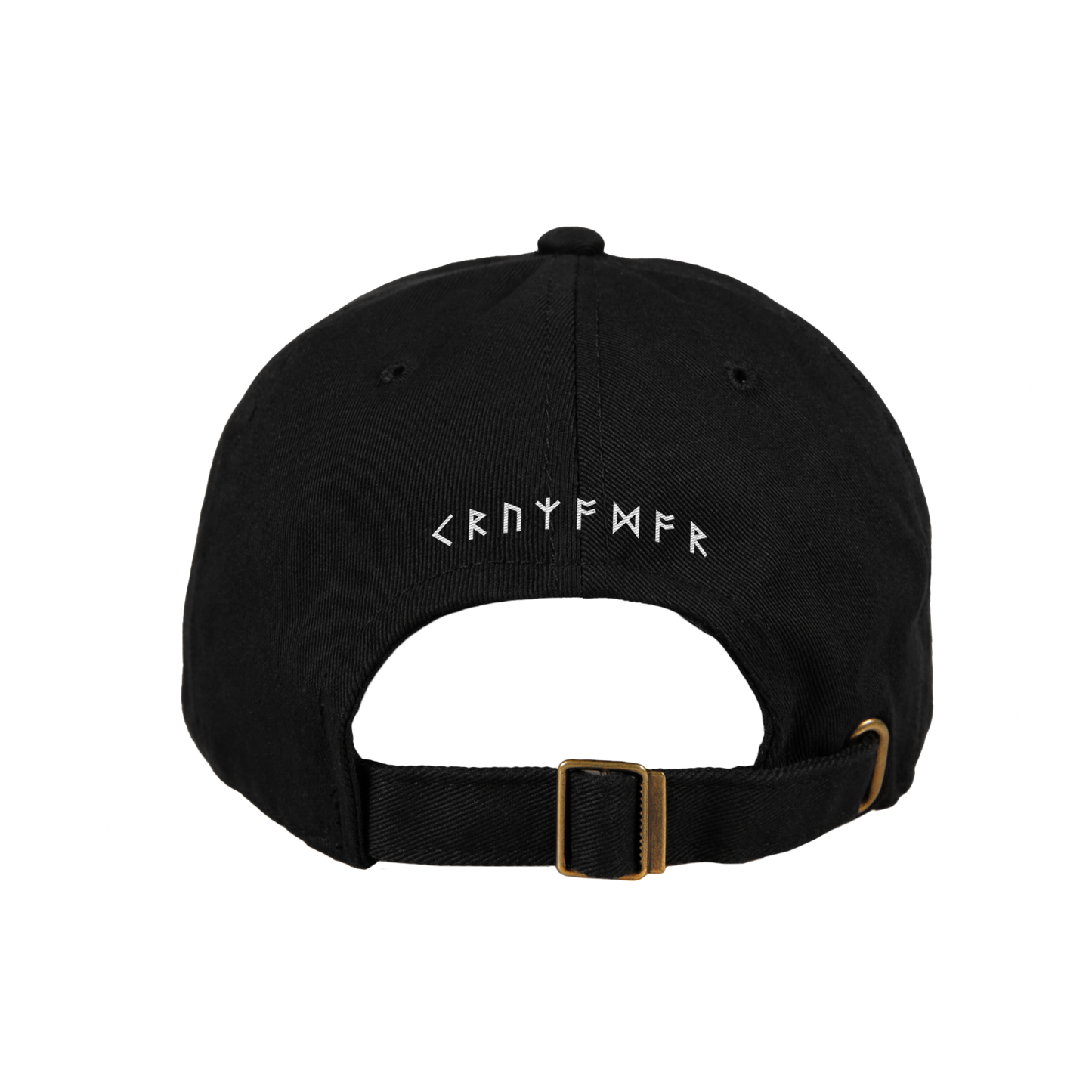 KRUZADAR® | TRIQUETRA DAD HAT (BLACK)