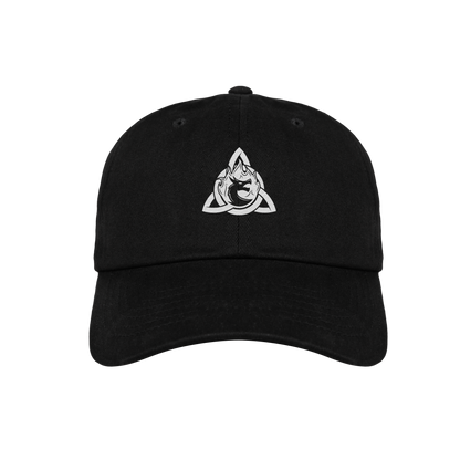 KRUZADAR® | TRIQUETRA DAD HAT (BLACK)
