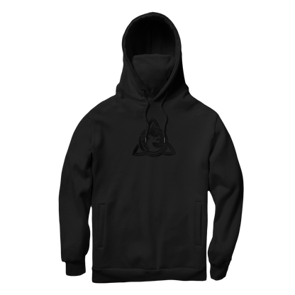 KRUZADAR® | TRIQUETRA MASKED HOODIE (BLACK)