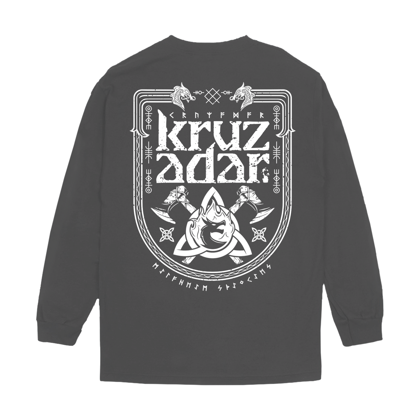 KRUZADAR® | TAVERN LS TEE (PIGMENT DYE GREY)